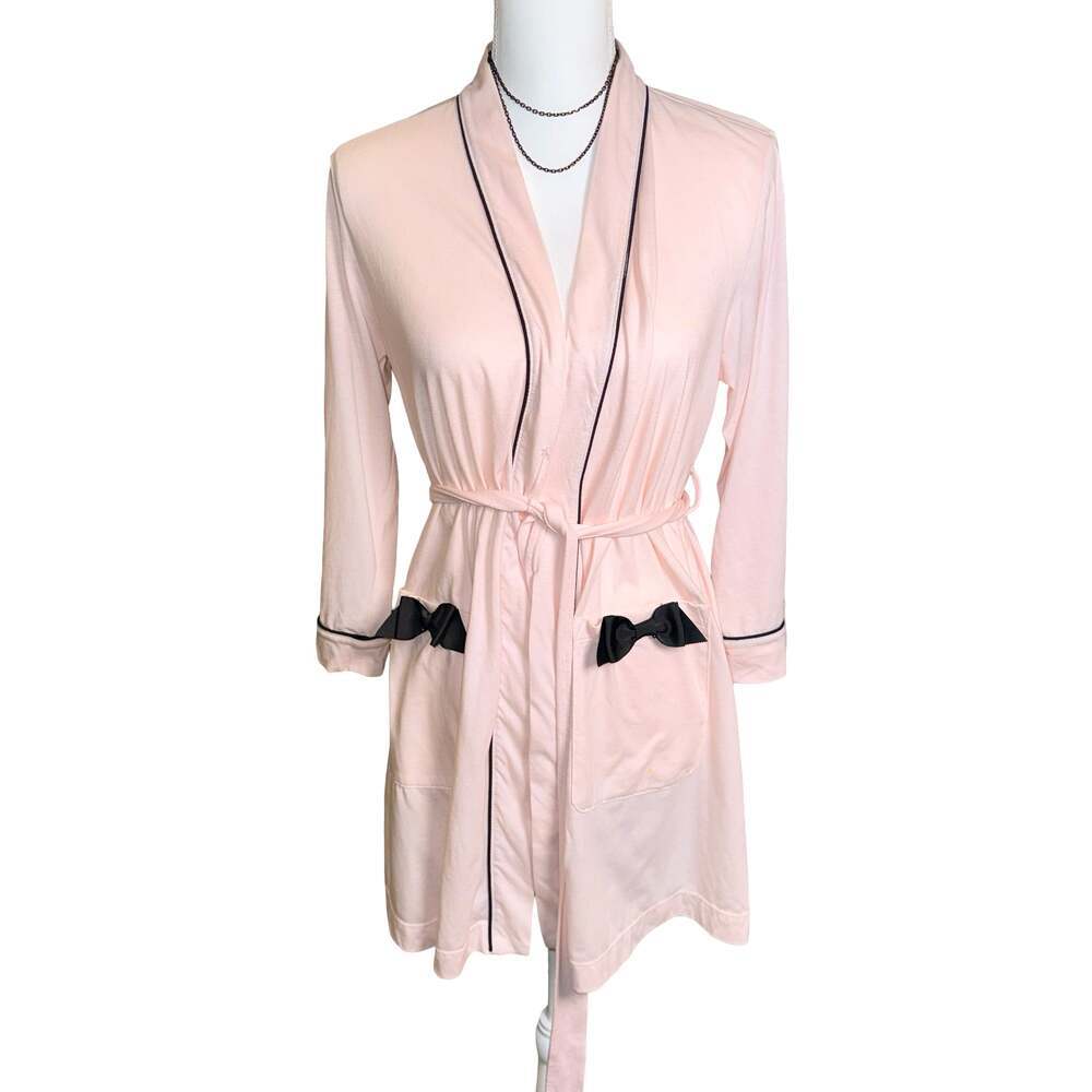 Kate Spade New York Pink Bow Detail Robe Size XS / S